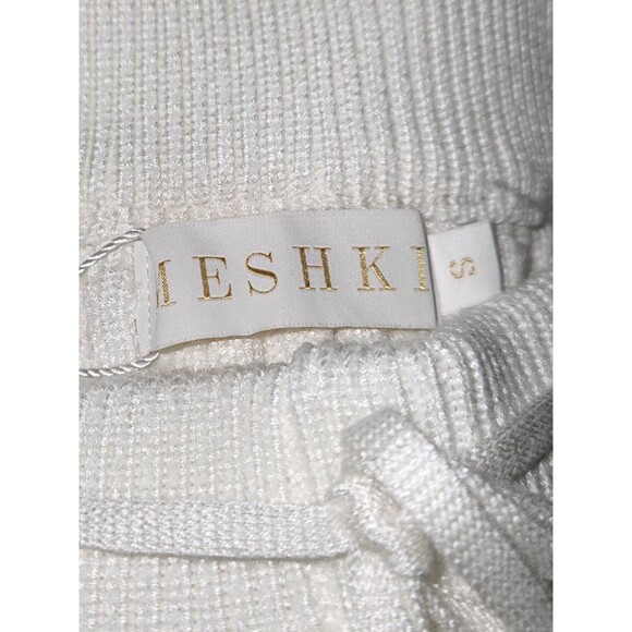 Meshki Womens Soft Cable Knit High-Rise Skinny Leg Sweater Pants Joggers Size S - Picture 3 of 5